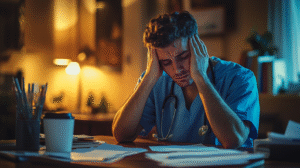 internal medicine boards-stress-anxiety